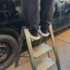 洗車　脚立