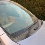 洗車　黄砂